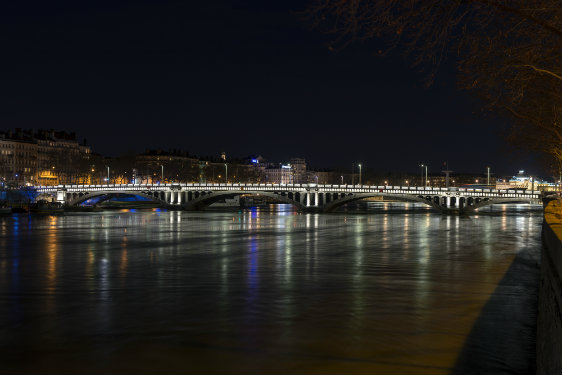 © Michel Djaoui – Maître d’ouvrage : ville de Lyon, direction éclairage public – Installateur : SPIE – Matériel d’éclairage : CREE – LEC – XICATO