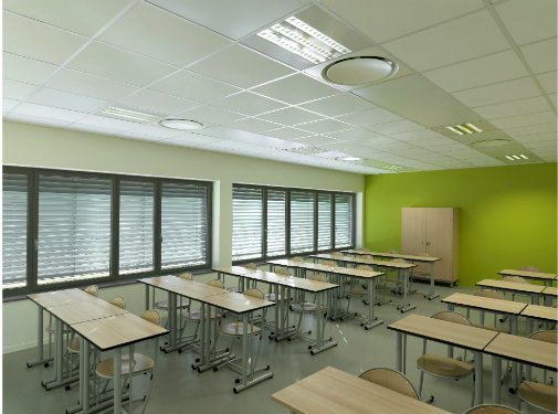 Feilo Sylvania : Lycée Eugène-Decomble à Chaumont, une démarche HQE